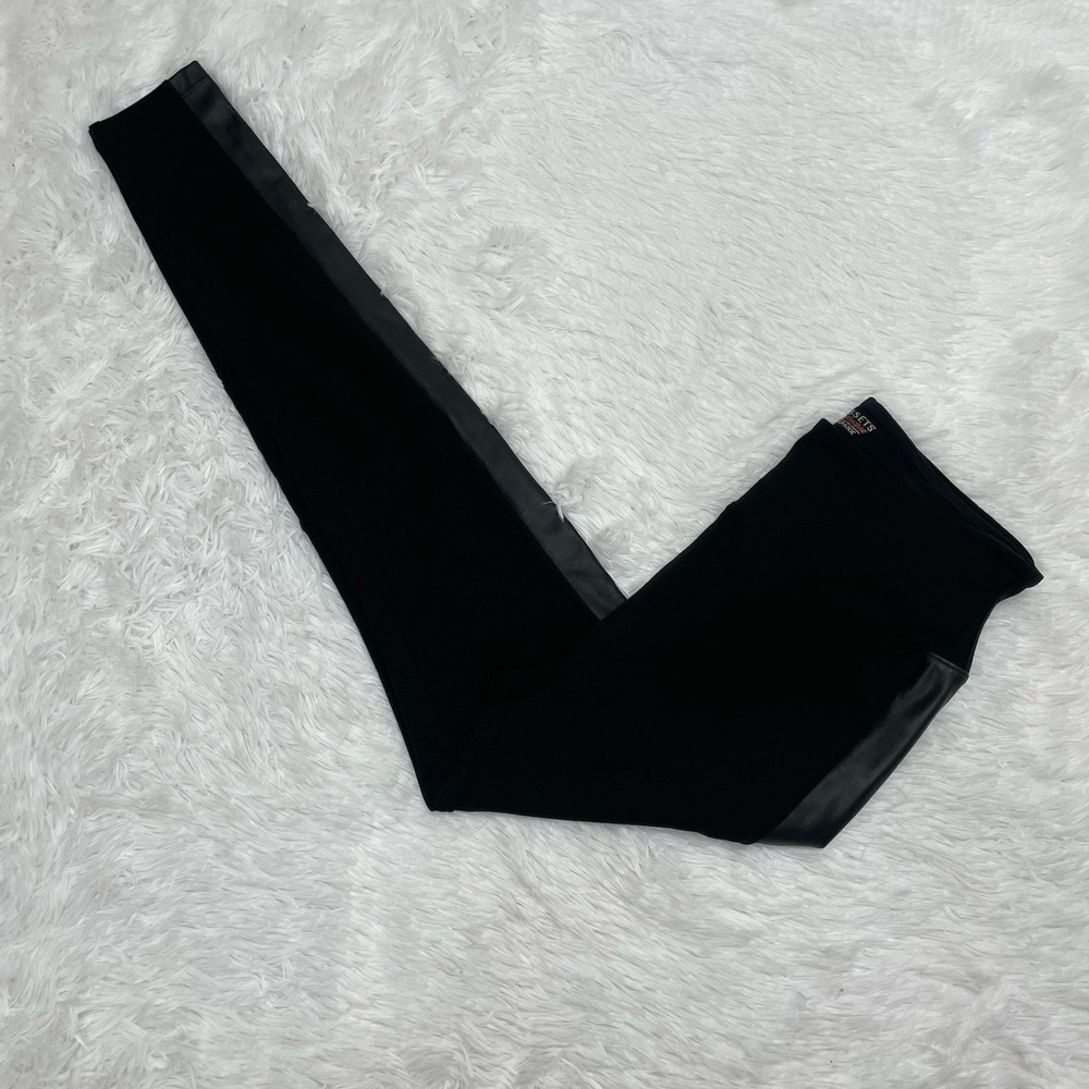 Spanx High Rise Black Leggings for Women Size XL Nylon Shapewear Full Length