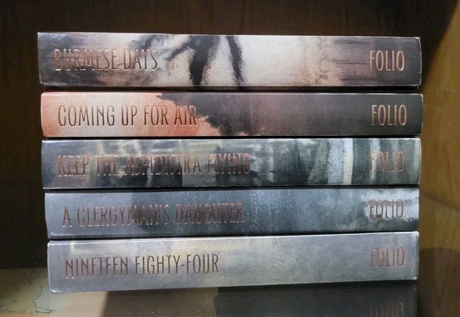 George Orwell, COMPLETE NOVELS, Folio Society, Hardcover and Illustrated