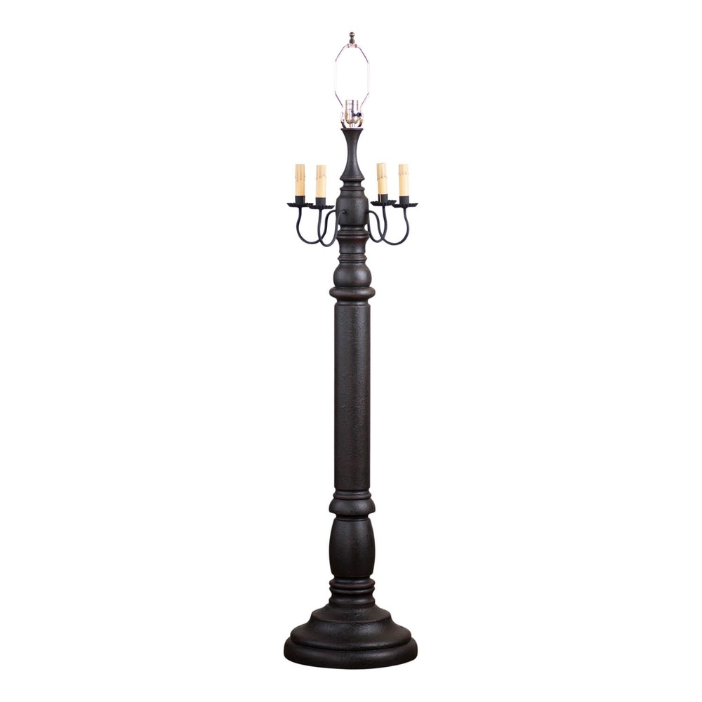 General James Floor Lamp Base in Americana Black