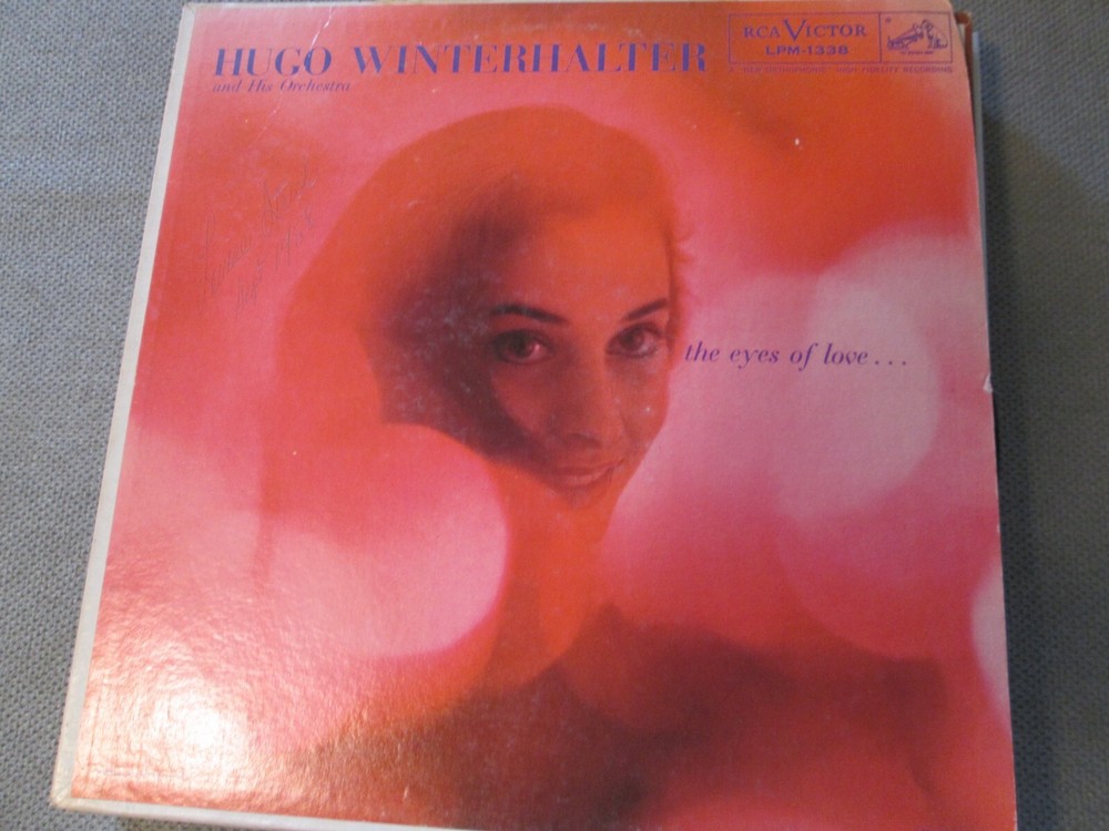 Hugo Winterhalter The Eyes of Love Volume III 3 RCA 985 Record Album Vinyl LP