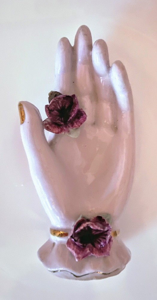 Vintage Japanese Handcrafted Ceramic Wall Art Sculpture Collectible