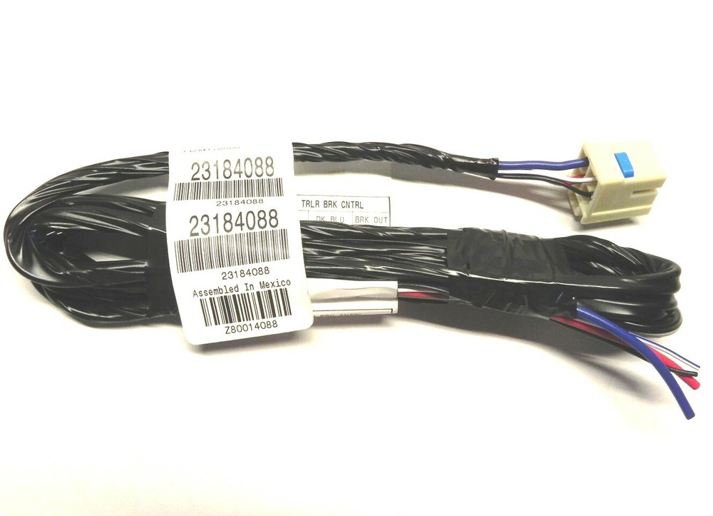 TRAILER BRAKE CONTROL WIRING HARNESS GENERAL MOTORS PARTS  GM # 23184088 NOS