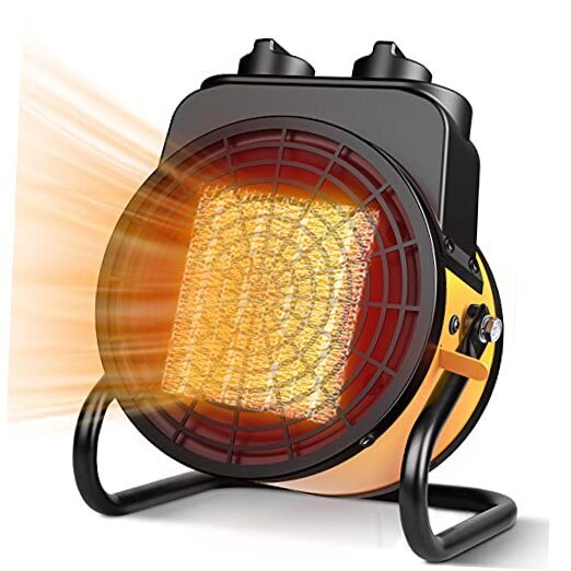 1500W PTC Greenhouse Heater for Fast Outdoor Heating with Thermostat  