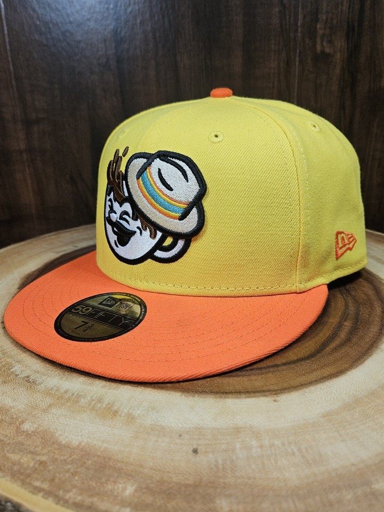 Minor League Baseball Spokane Indians New Era 59Fifty Fitted Hat Size 7 3/4