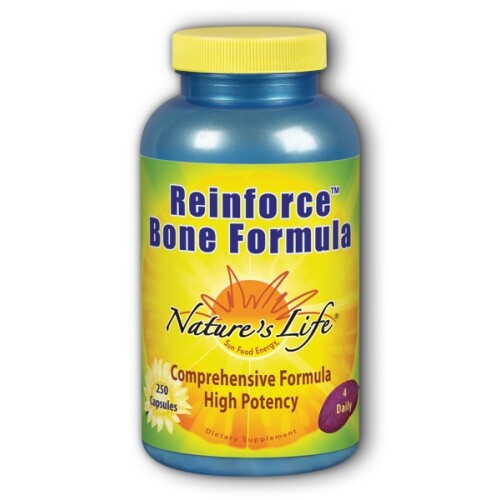 Reinforce Bone Formula  250 caps By Nature's Life