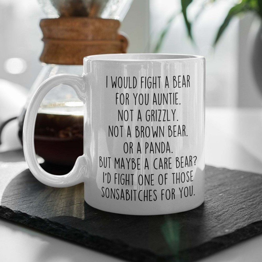 Funny Coffee Mug Gift Idea for Auntie or Aunt - Best Aunt Gift