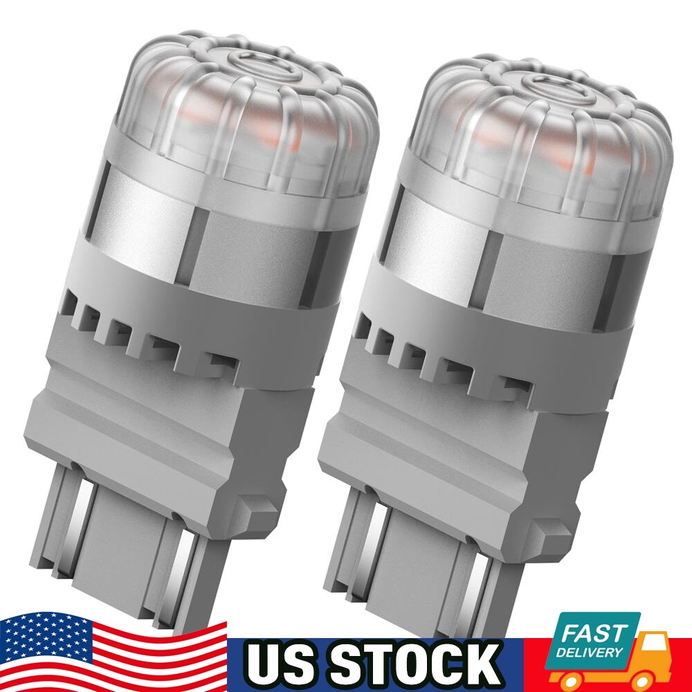 Canbus Amber LED Turn Signal Blinker DRL Parking Light Bulbs Lamp 3157 4057 4157