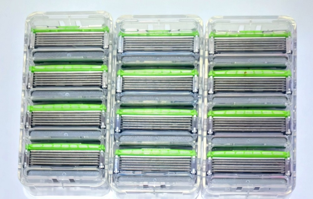 Schick Hydro 5 Mens Sensitive  Razor Value Pack 12 Cartridges (Unboxed)