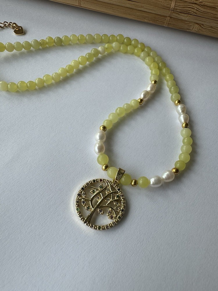 Freshwater Pearl Necklace Elegant Natural Gemstone Jewelry New