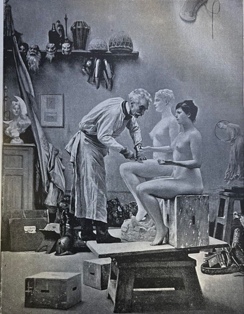 1893 Actors Henry Irving and Ellen Terry illustrated