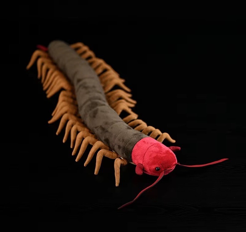 Centipede Insect 23 inch Stuffed Animal Plush Toys Toddler Doll Kids Gifts