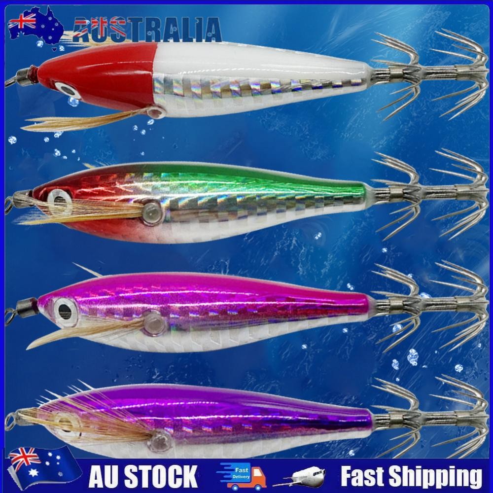 Luminous Fishing Bait Octopus Cuttlefish Fishing Bait Squid Hook Squid Jig Baits