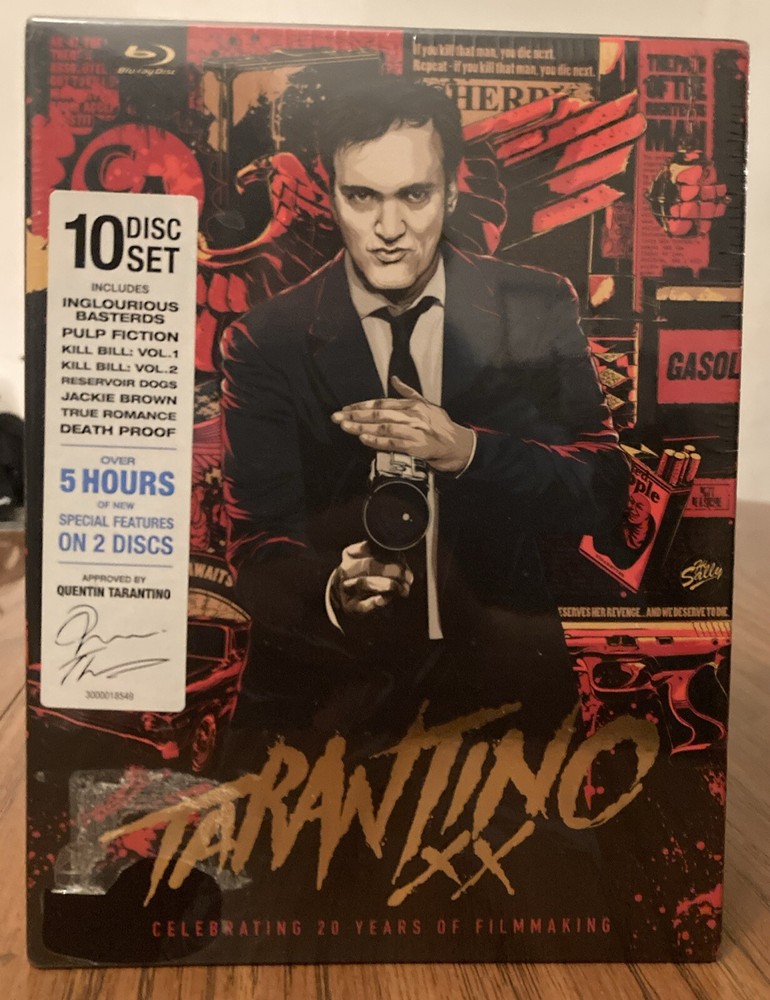 Tarantino XX: 20th Anniversary Collection (Blu-Ray), 10-Disc Box Set