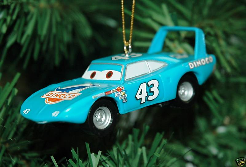 Strip The King Weathers Cars Movie Christmas Ornament
