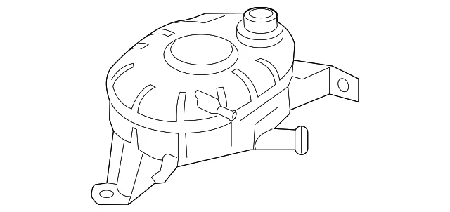 Genuine OEM Engine Coolant Reservoir for Kia 25430G2000