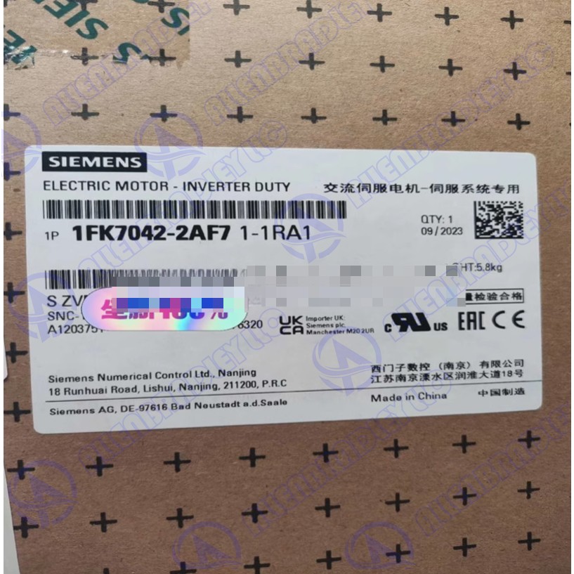 1FK7042-2AF71-1RA1 Siemens Servo Motor Expedited Shipping  GQZ1