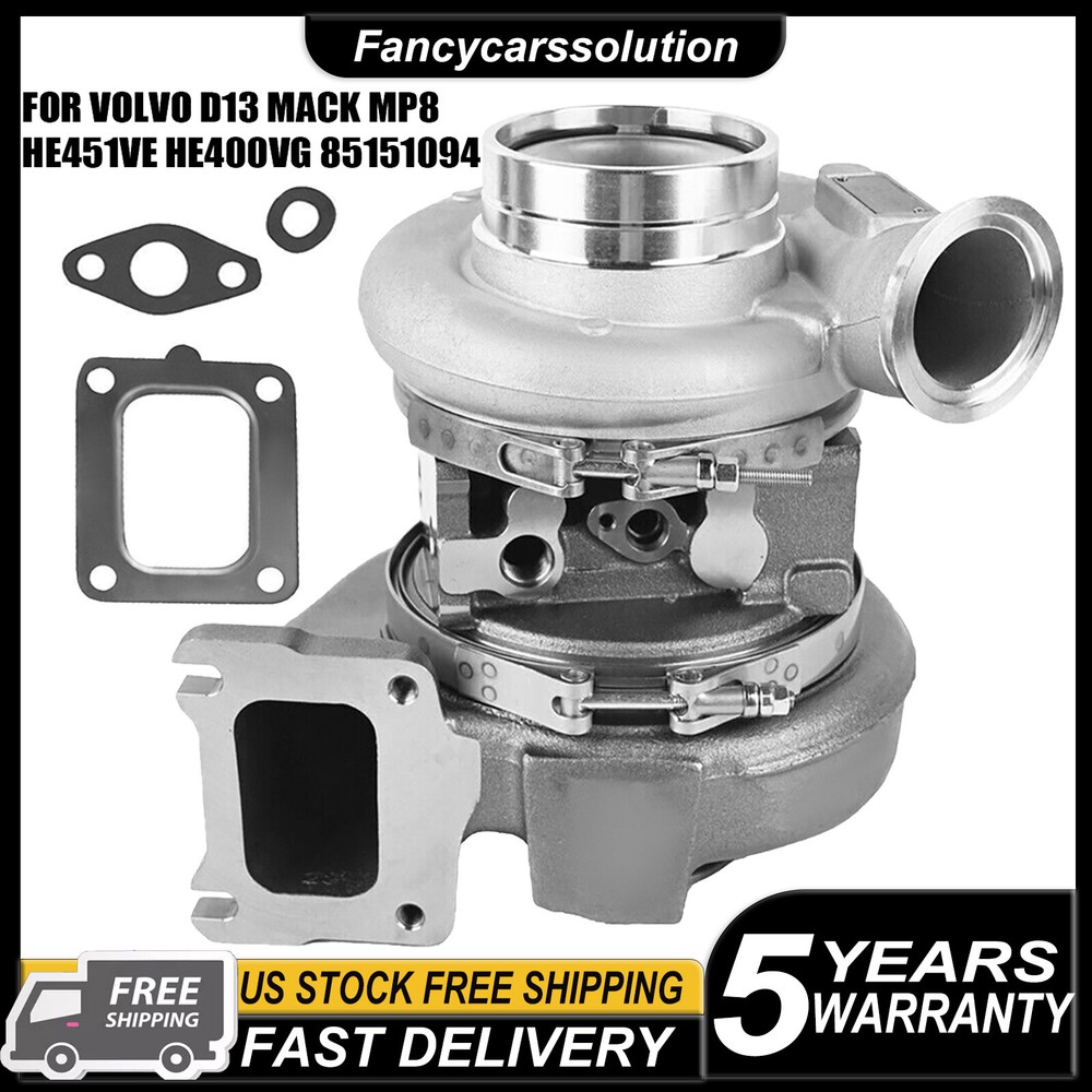 Turbo Turbocharger For Volvo D13 Mack MP8 13.0L Billet Wheel 85151094 HE451VE A+