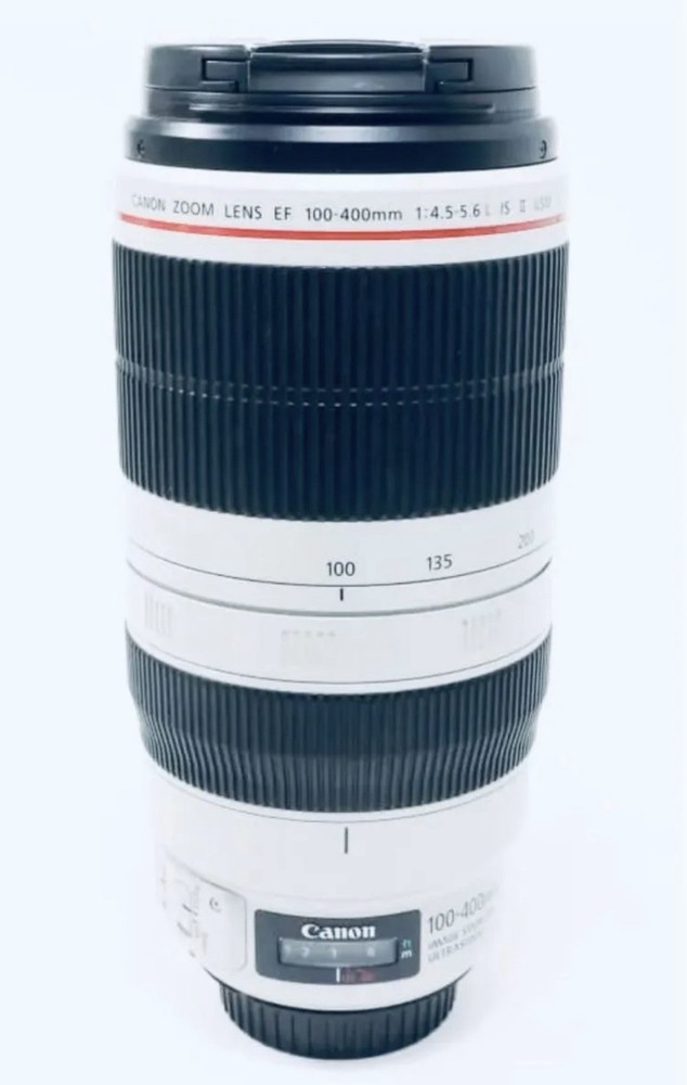 Canon EF 100-400mm f/4.5-5.6L IS II USM Telephoto Zoom Lens - White