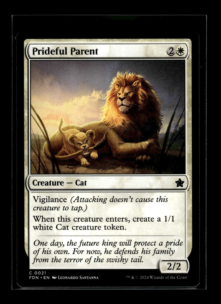 PRIDEFUL PARENT Foundations #21 FDN(NM+)(MTG)