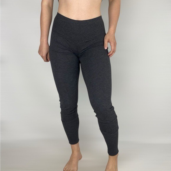 ALO YOGA High Waisted Jogger Legging Soft Gray Stretch Gym Lounge Workout Casual