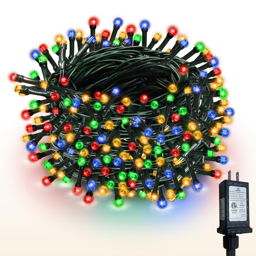Christmas Tree String Lights 338ft 1000 LED Waterproof with 12 Modes, Twinkle...
