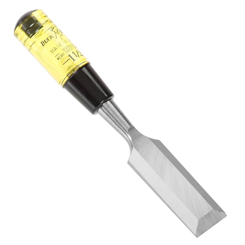 Buck Brothers 120108BC 1-1/2 Inch x 5 Inch Professional Wood Chisel Woodwork ...