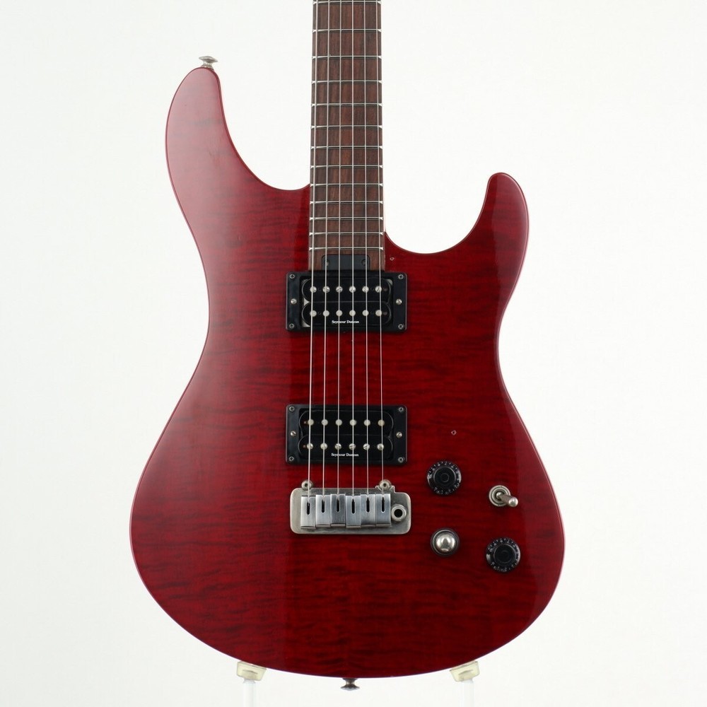 Yamaha RGX820Z Translucent Dark Red Electric Guitar for Sale