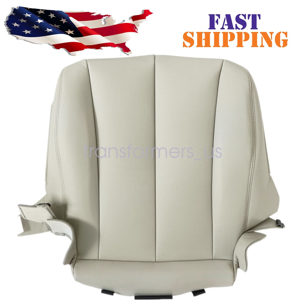 2011 to 2014 Fits Toyota Sienna Driver Bottom Leather Seat Cover Bisque Tan