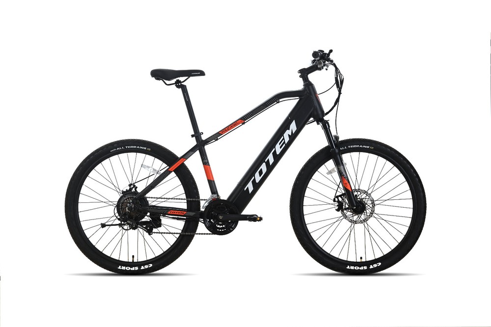 Electric Bike 27.5'' Pedal Assist City Ebike 48V 10.4AH Aluminum Alloy E-bike