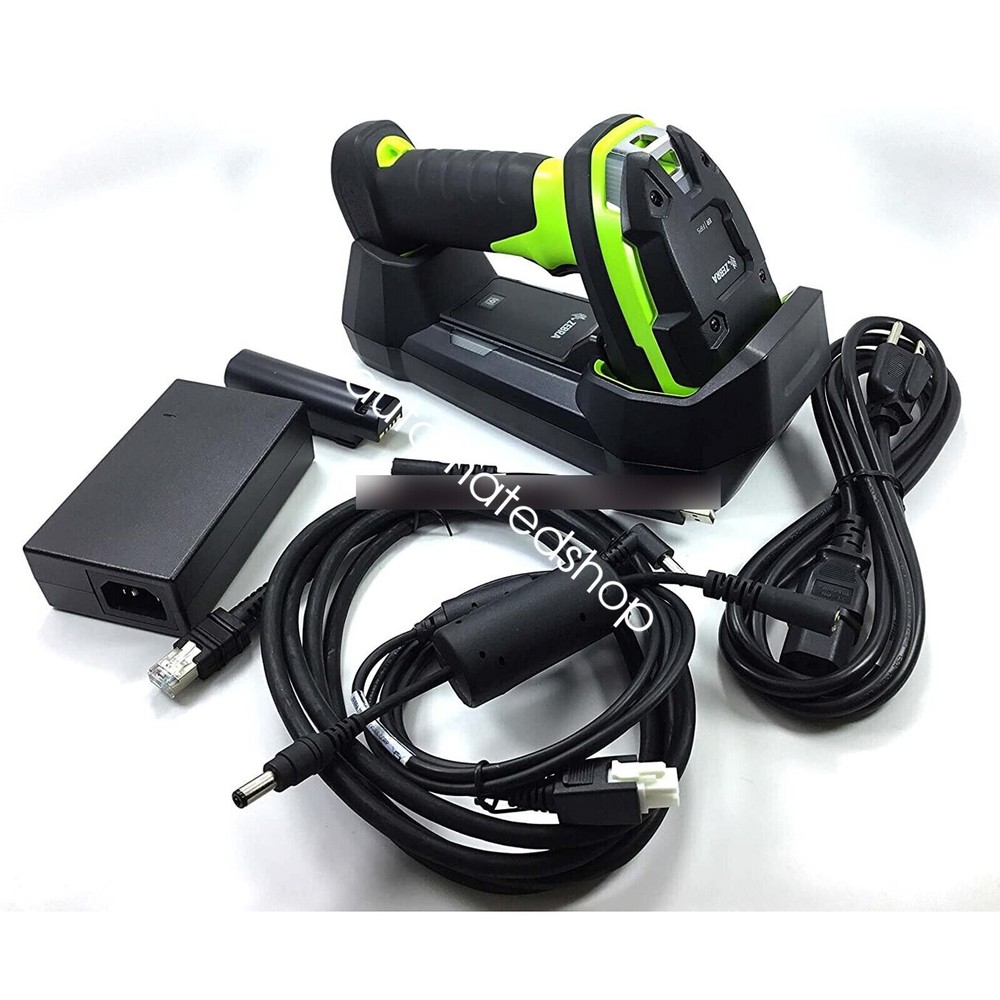 1PC NEW Zebra DS3678-ER Cordless Bluetooth 2D Barcode Scanner WITH Cradle Cable
