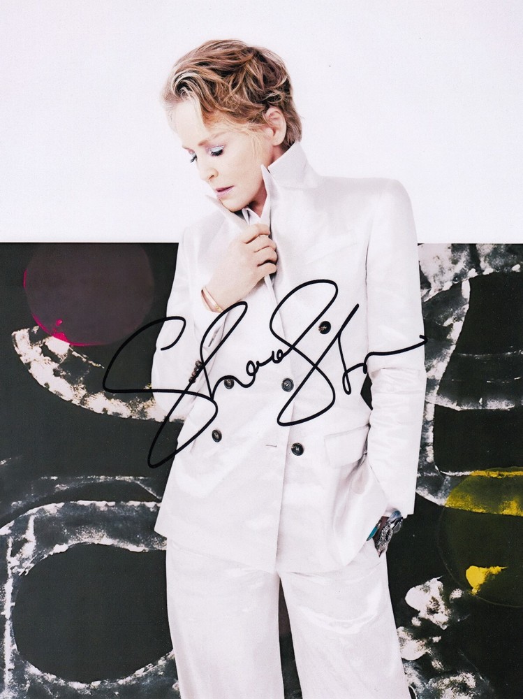 Sharon Stone Signed Auto 8 x 10  Photograph