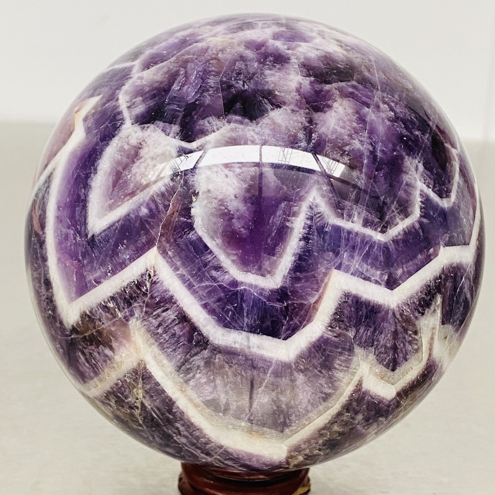 Natural Dream Amethyst Quartz Crystal Sphere Ball Healing 2000G