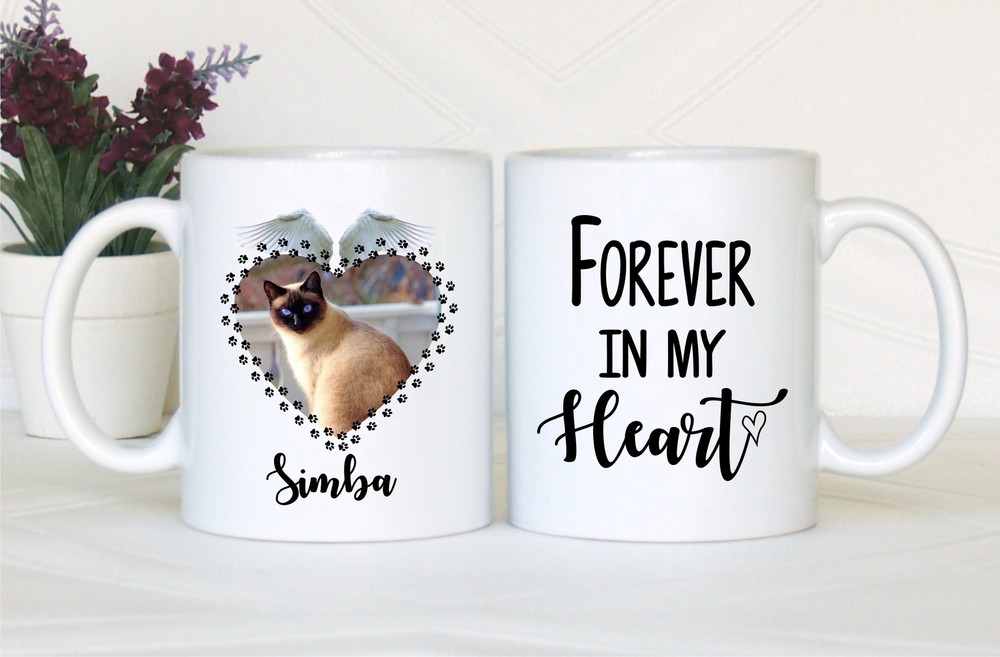 Cat Passed Away Gift Cat Passed Mug Cat Loss Gift Personalized Cat Mug Cat