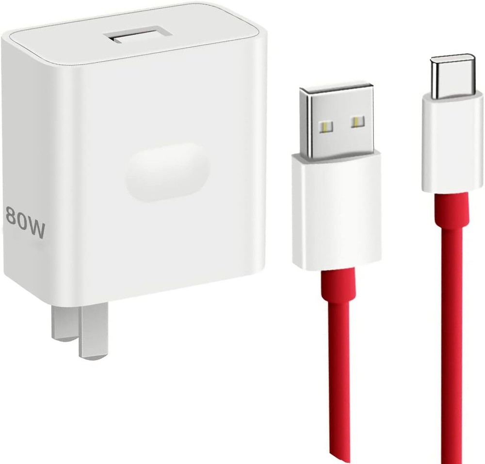 Super VOOC 80W 11V/7.3A & Warp 65W Fast Charger for OnePlus 11 11Pro 10Pro 9Pro 9