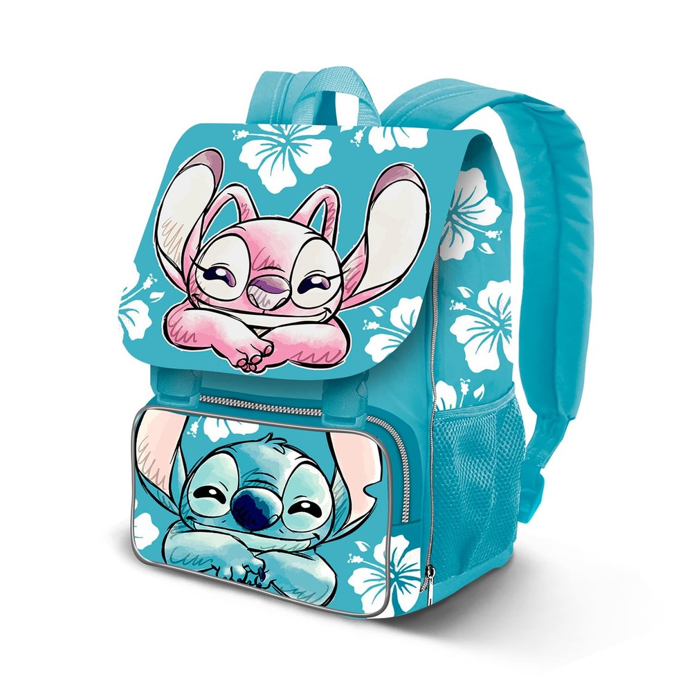 Lilo and Stitch Tropic-EXP Expandable Backpack, Blue, 30 x 45 cm, Capacity 28 L