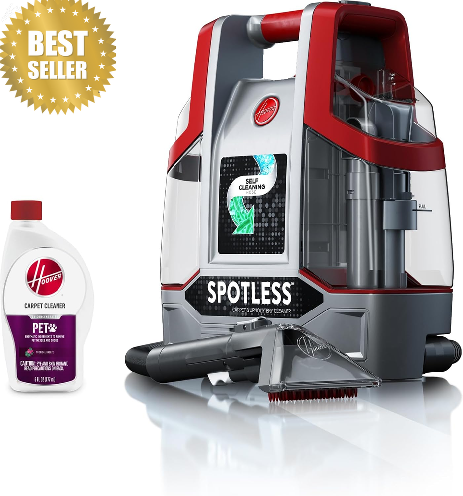 Spotless Portable Carpet Upholstery Cleaner Lightweight Pet Stain Remover Car