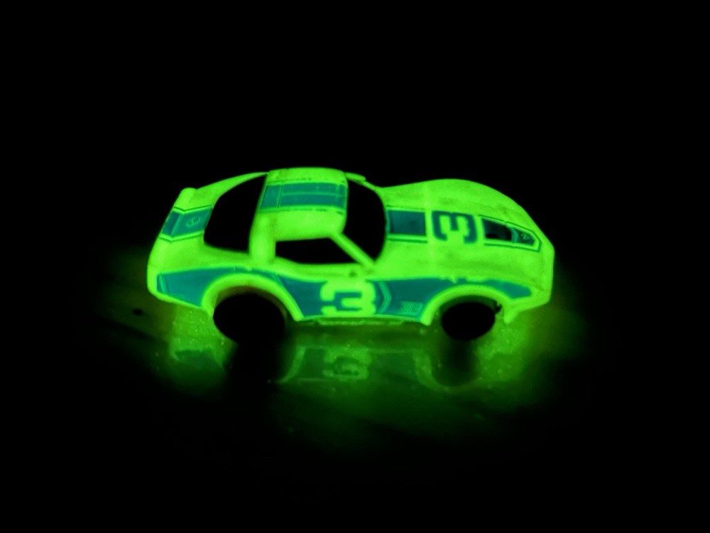 Glow In The Dark Chevy Corvette HO Slot Car for Aurora & AFX Tracks  