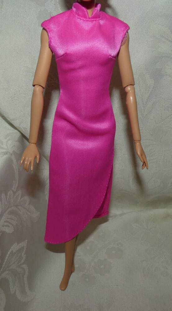 BARBIE KEELEY JONES BLACK BRIGHT PINK DRESS FASHION CLOTHING FOR DOLL