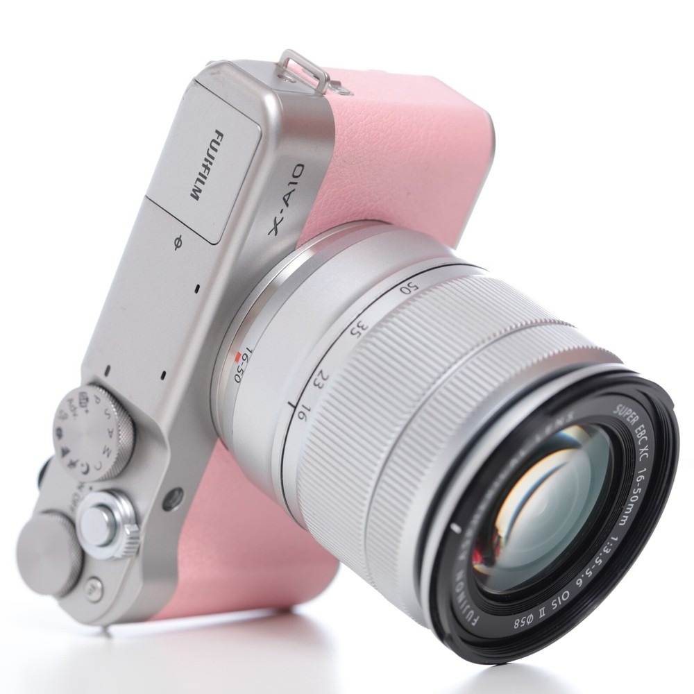 Fujifilm X Series X-A10 16.3MP with Lens 16-50mm Pink Prime Condition [026]