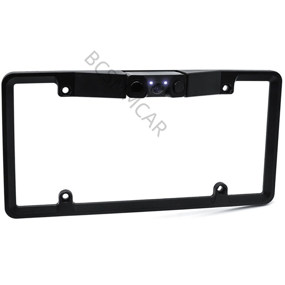 Waterproof Rear View Backup Camera with Parking Sensor and 120° Wide Angle for Cars  