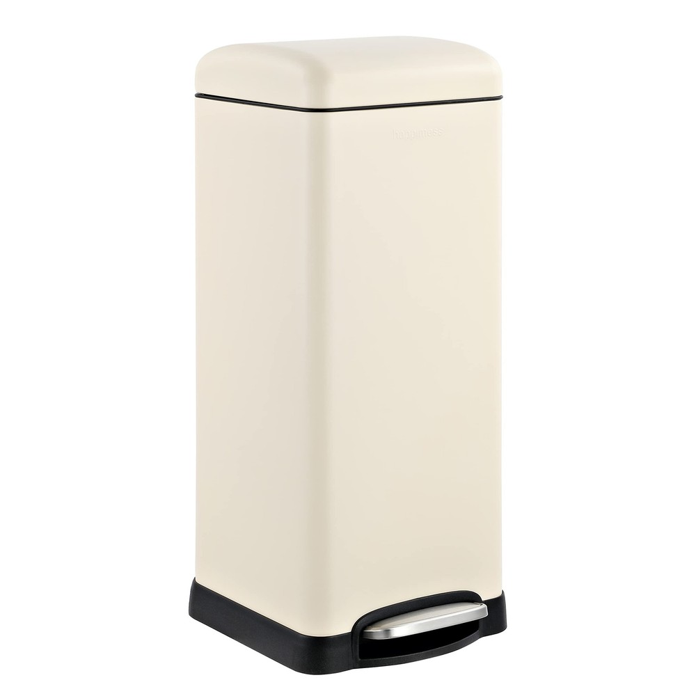 happimess HPM1007F Betty Retro 8-Gallon Soft-Close Step Trash Can