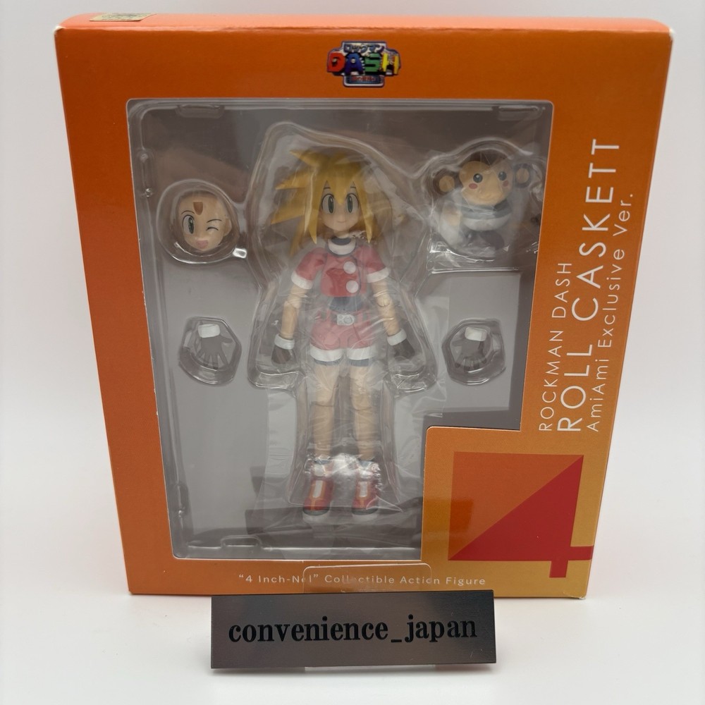 Sentinel 4 Inchineru Rockman DASH Roll Caskett Figure Amiami Limited 2018