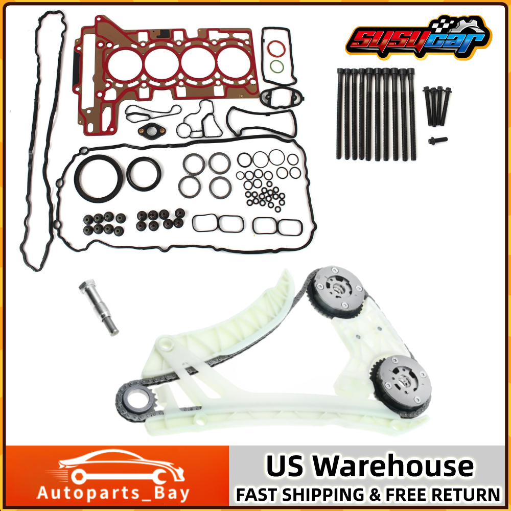 BMW N20B20 Timing Chain Kit with Head Gaskets & Bolts for 220i 228i 320i 328i 428i