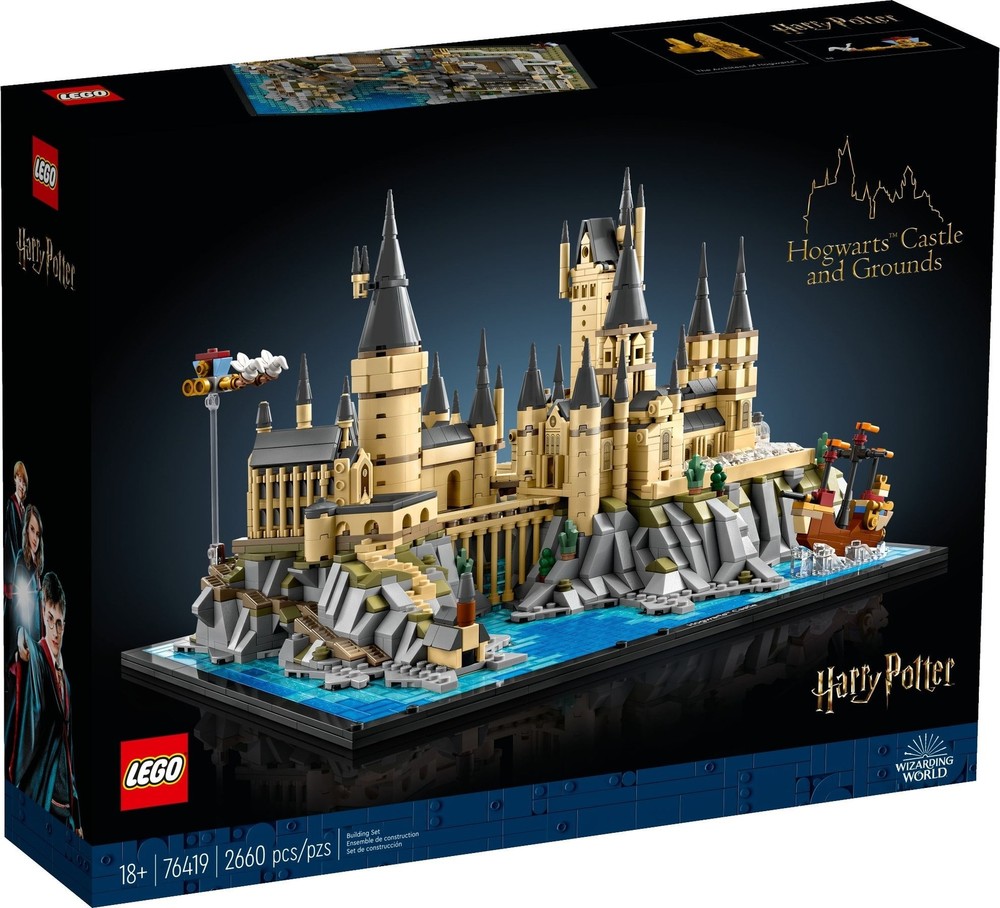 LEGO 76419 Hogwarts Castle and Grounds Building Set with Free Shipping  
