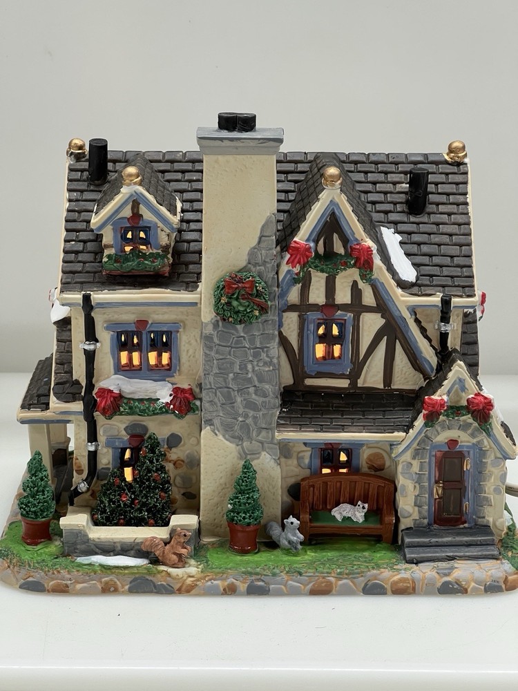 Lemax Retired Morrison Manor Christmas Village House 75221 Pristine Condition