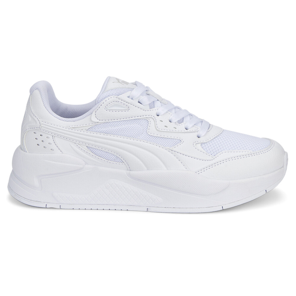Puma XRay Speed Lace-Up Boys White Sneakers Youth Casual Shoes 38489806