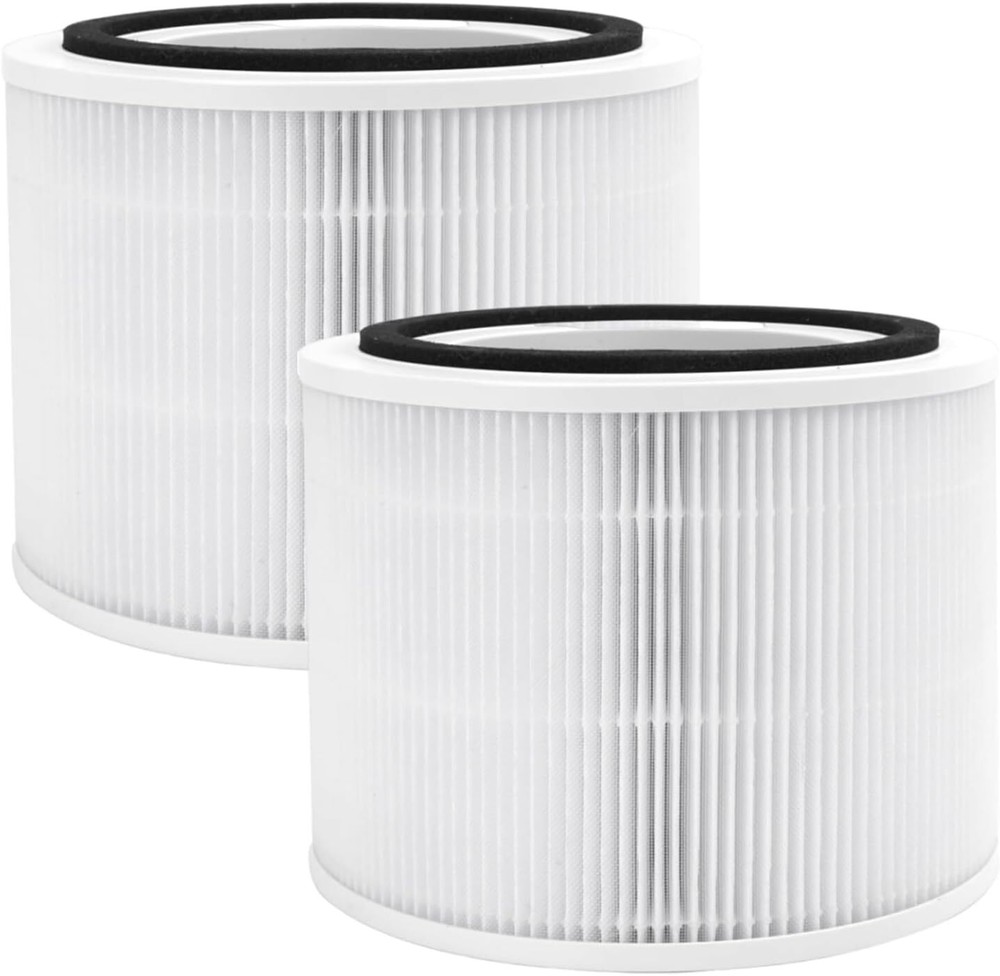 2 Pack H14 True HEPA Replacement Filter for Puro 240 Air Purifier, 3-in-1...
