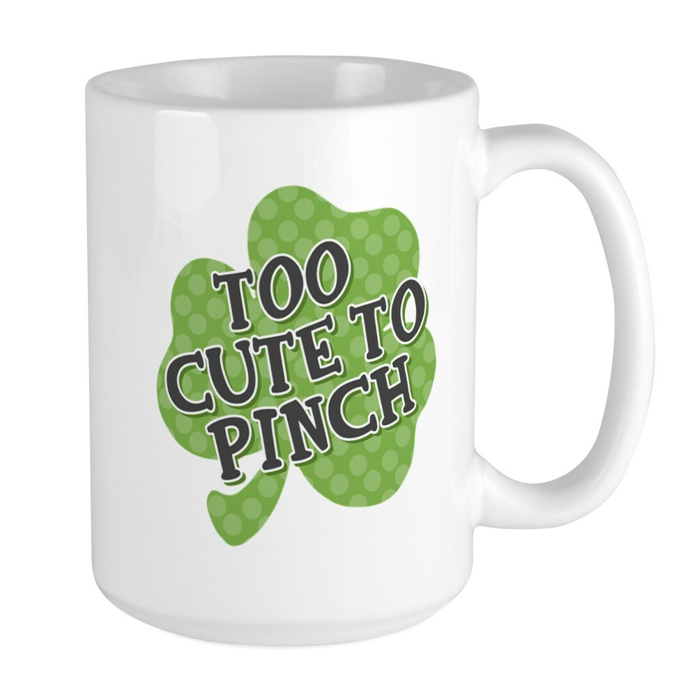 CafePress Too Cute Coffee Mug, Large 15 oz. White Coffee Cup (1734610977)
