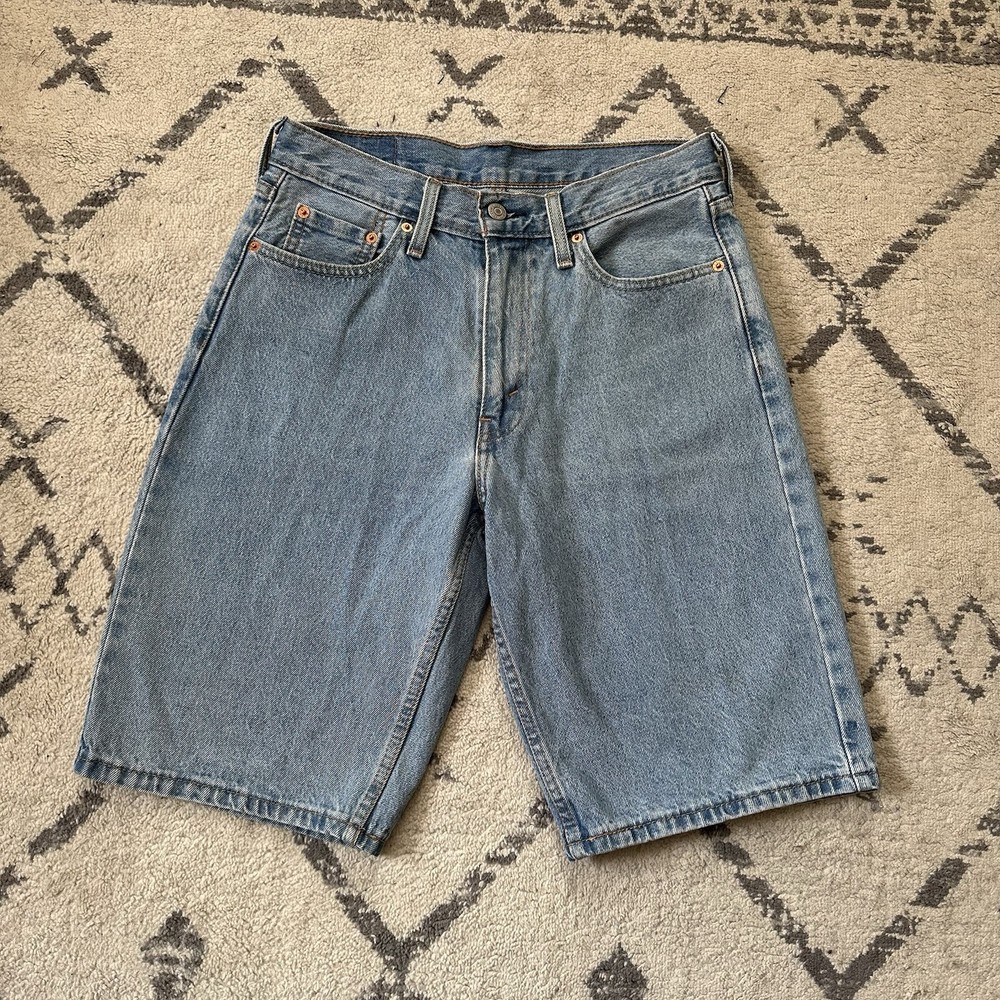 Levis 469 Loose Fit Jean Shorts Men’s Size 30 Baggy 12” Inseam