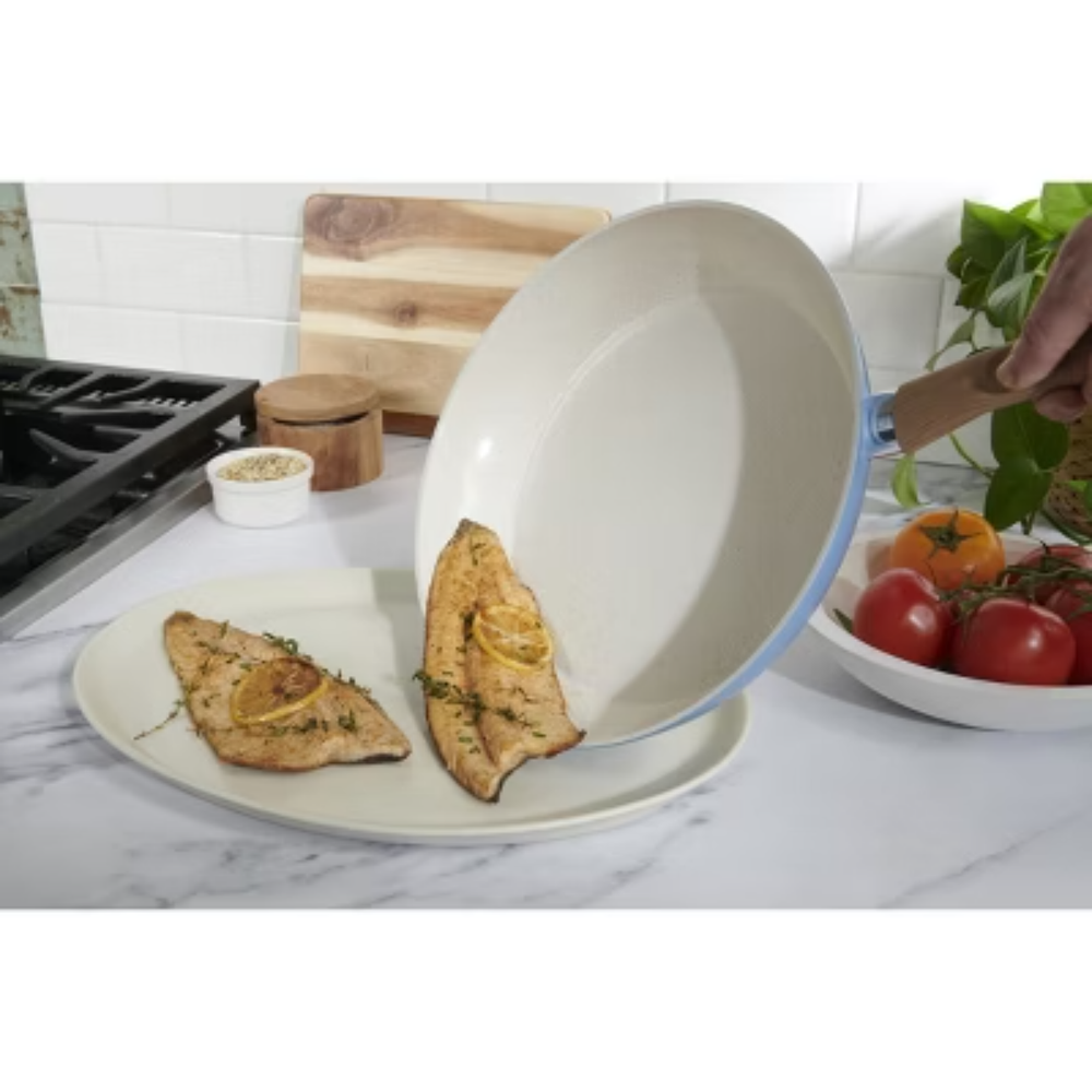 GoodCook 12-Inch Ceramic Nonstick Frying Pan - Dishwasher Safe Healthy Skillet